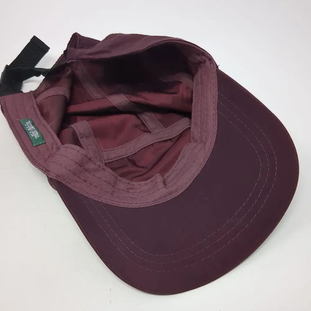 Men's Lightweight Five-Panel Cap - Burgundy